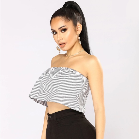 Fashion Nova Abella Tube Top - Picture 3 of 12